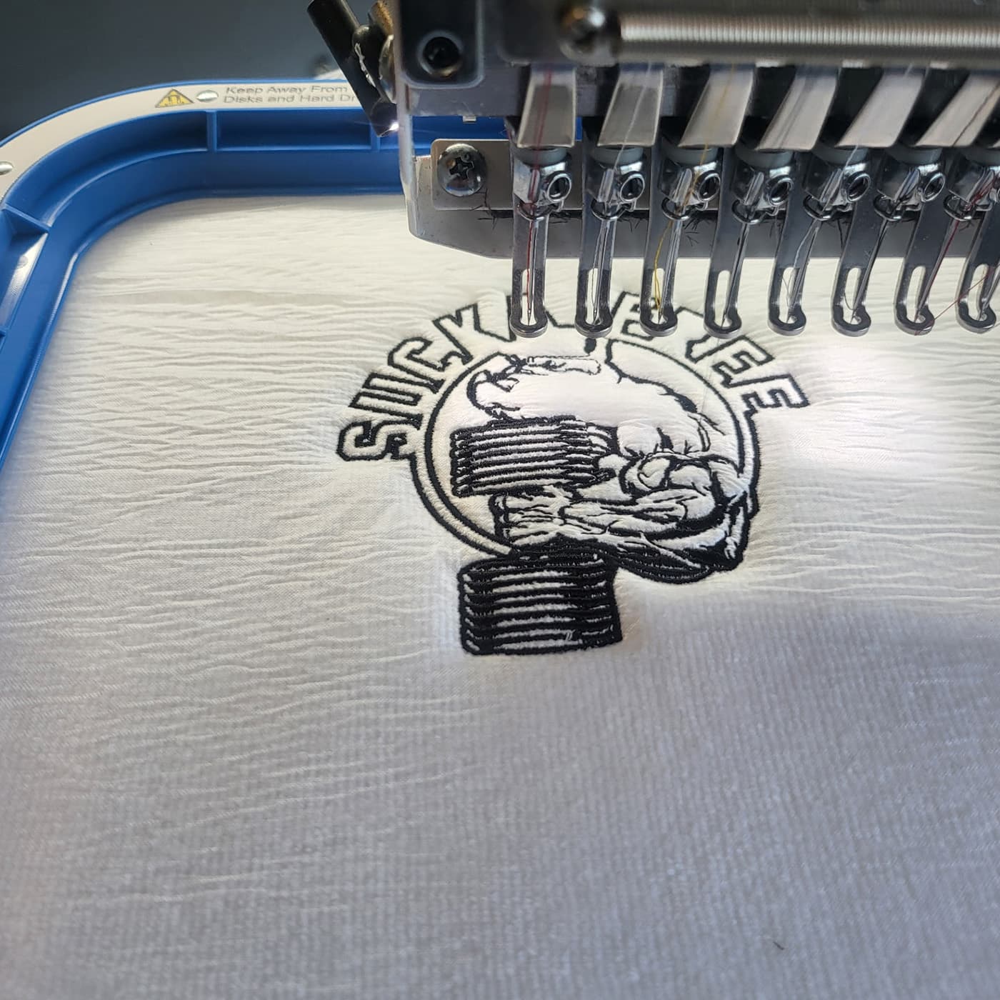 Embroidery work by Thread House Ink